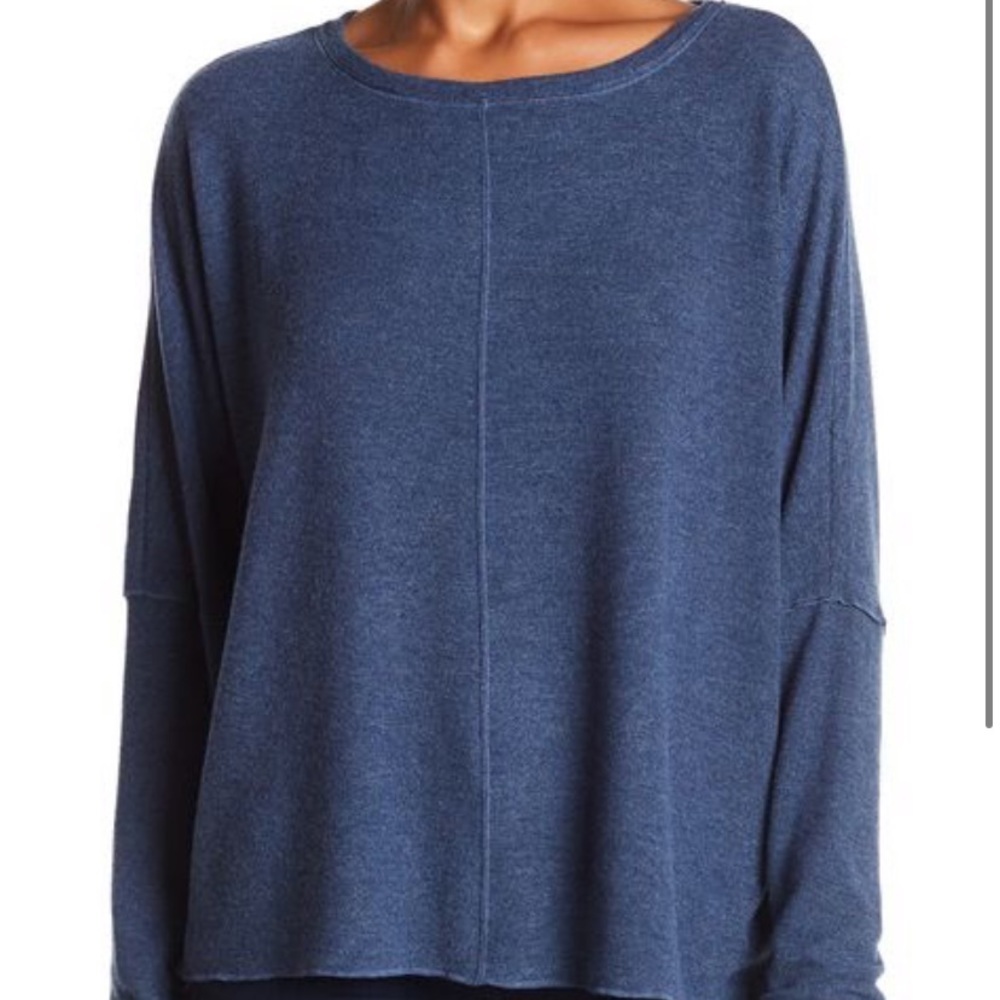 H by Bordeaux brushed dolman pullover sweater